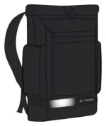 VAUDE Cyclist Pack Tasche für Fahrräder in Schwarz – Bild 8