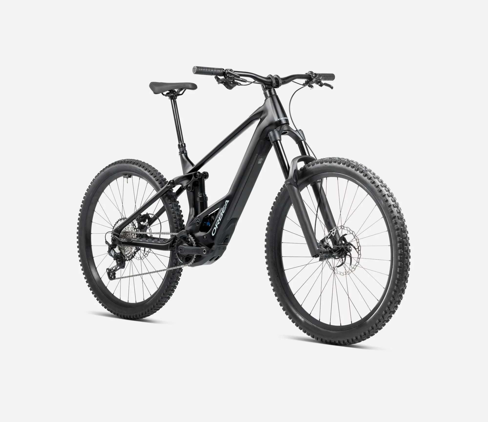 fa3982ab1f4415729e2 Orbea WILD ST H30 (2025) | 29-Zoll-E-Mountainbike mit Vollfederung | Diamantschwarz – Blaustein-Matt – Bild 1